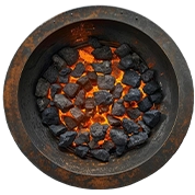 ظروف و ذغال